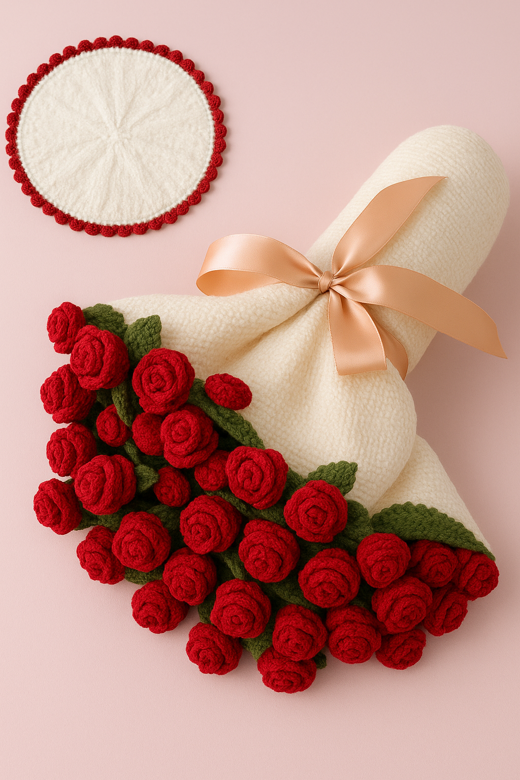 Rose Bouquet Blanket